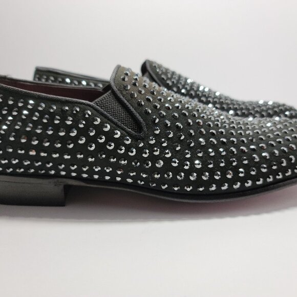 ❤ Sale❤ DOLCE & GABBANA Pre-Owned Diamond Studded dress shoe - Picture 9 of 12